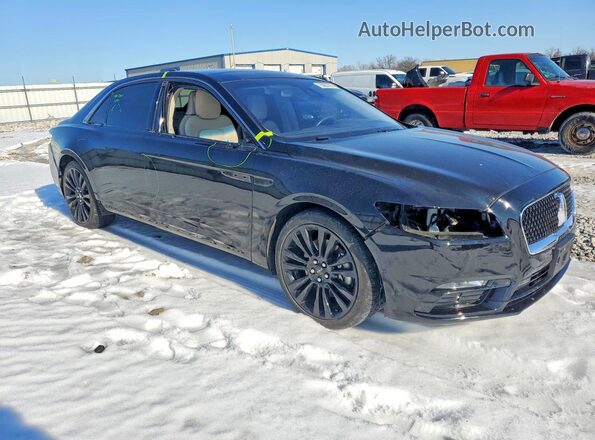1LN6L9NPXL5601009 2020 LINCOLN CONTINENTA Black Przód prawy