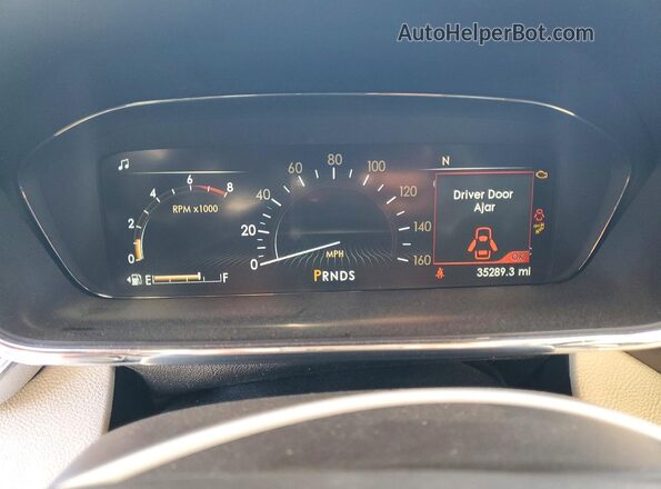 1LN6L9NPXL5601009 2020 LINCOLN CONTINENTA Black Widok zestawu wskaźników