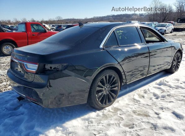 1LN6L9NPXL5601009 2020 LINCOLN CONTINENTA Black Tył prawy