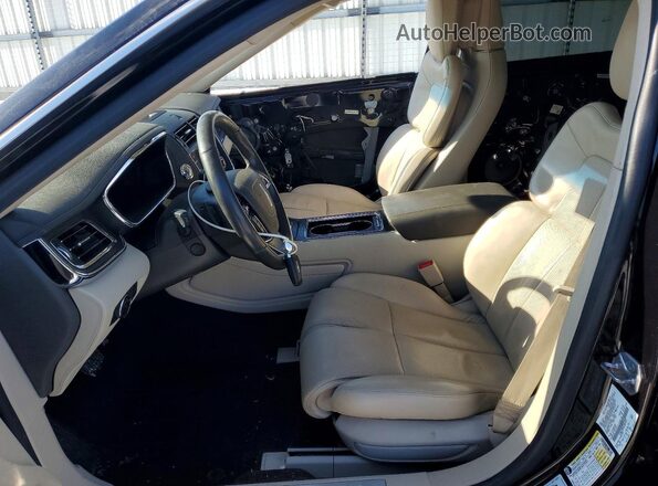 1LN6L9NPXL5601009 2020 LINCOLN CONTINENTA Black Widok wnętrza z przodu