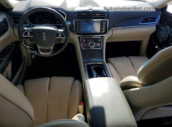 1LN6L9NPXL5601009 2020 LINCOLN CONTINENTA Black Widok deski rozdzielczej