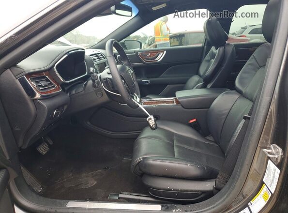 1LN6L9PK2L5608604 2020 LINCOLN CONTINENTA Gray Widok wnętrza z przodu