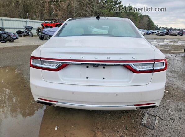 1LN6L9RP2J5617342 2018 LINCOLN CONTINENTA Белый Вид сзади