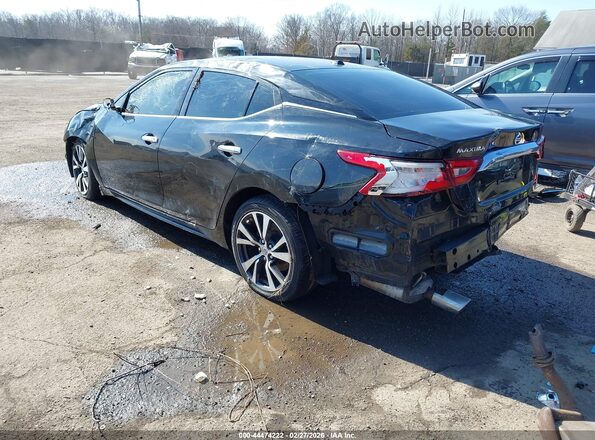 1N4AA6AP1HC363004 2017 NISSAN MAXIMA Black უკანა მარცხენა