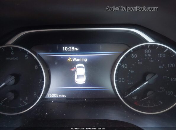 1N4AA6AP1JC392346 2018 NISSAN MAXIMA Black Vista de los asientos traseros