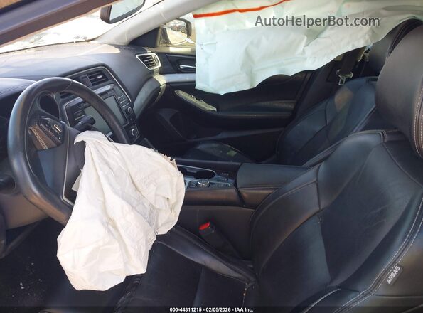 1N4AA6AP1JC392346 2018 NISSAN MAXIMA Black Vista interior delantera
