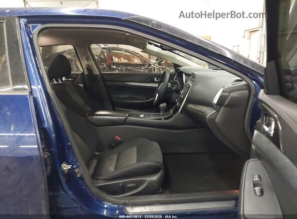 1N4AA6AP3HC365305 2017 NISSAN MAXIMA Blue Front interior view