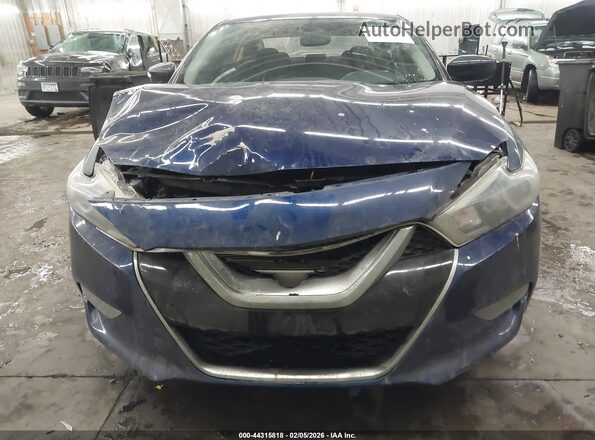 1N4AA6AP3HC365305 2017 NISSAN MAXIMA Blue Rear interior view