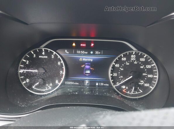1N4AA6AP5HC377939 2017 NISSAN MAXIMA Черный Вид задних сидений