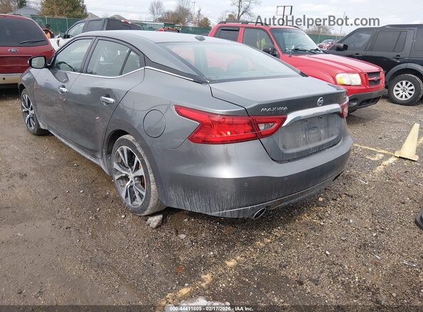 1N4AA6AP6JC385330 2018 NISSAN MAXIMA Gray უკანა მარცხენა