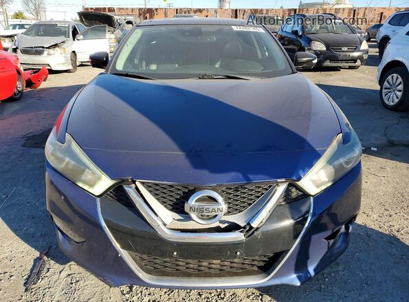 1N4AA6AP7HC442421 2017 NISSAN MAXIMA Синий Вид спереди