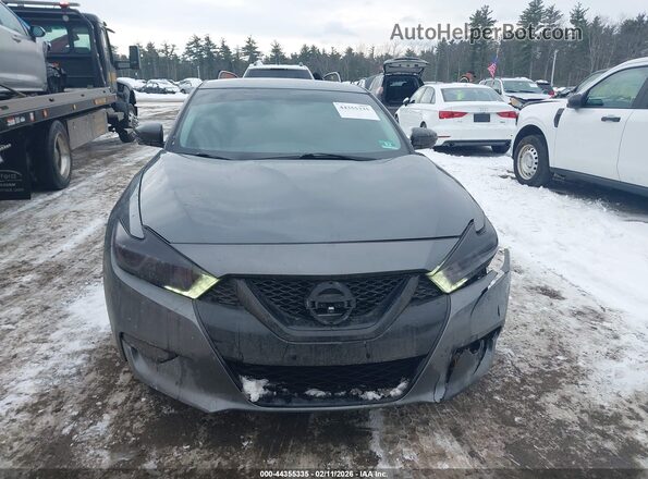 1N4AA6APXJC393348 2018 NISSAN MAXIMA Gray 