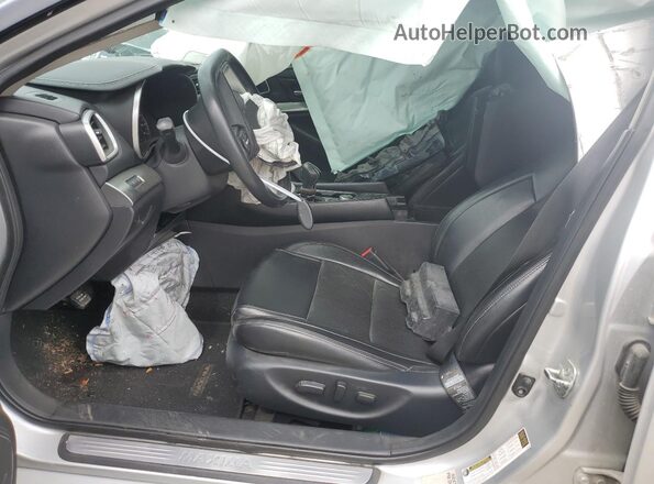 1N4AA6AV2KC372266 2019 NISSAN MAXIMA Silver Widok wnętrza z przodu