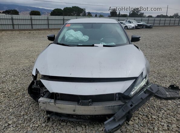 1N4AA6AV2KC372266 2019 NISSAN MAXIMA Silver Widok z przodu