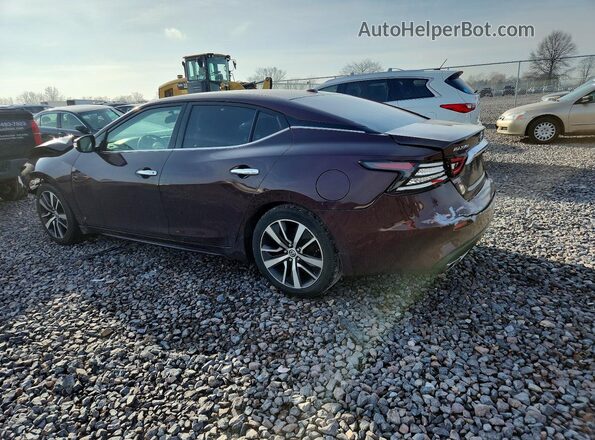 1N4AA6AV4KC361687 2019 NISSAN MAXIMA Burgundy 