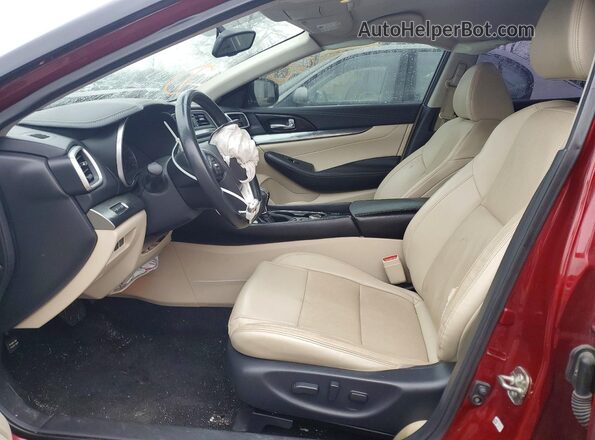 1N4AA6AV4KC361687 2019 NISSAN MAXIMA Burgundy 