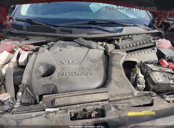 1N4AA6AV5KC376456 2019 NISSAN MAXIMA Red Vista trasera