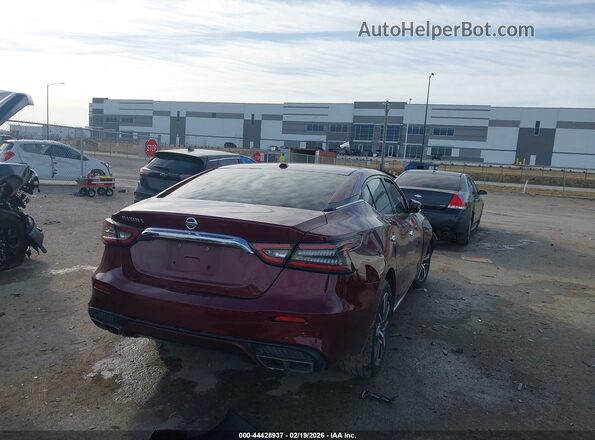 1N4AA6AV5KC376456 2019 NISSAN MAXIMA Red Trasero derecho