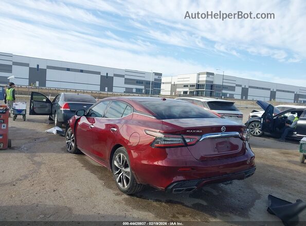 1N4AA6AV5KC376456 2019 NISSAN MAXIMA Red Trasero izquierdo