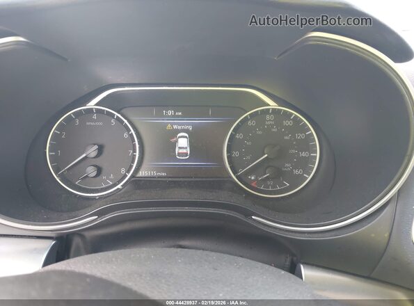 1N4AA6AV5KC376456 2019 NISSAN MAXIMA Red Vista de los asientos traseros