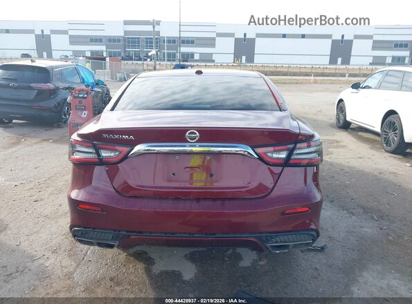 1N4AA6AV5KC376456 2019 NISSAN MAXIMA Red 