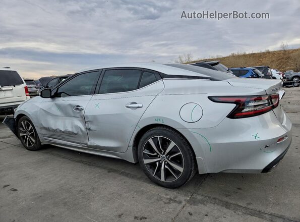 1N4AA6AV7KC375616 2019 NISSAN MAXIMA Silver Задня ліва чверть