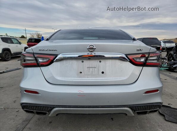 1N4AA6AV7KC375616 2019 NISSAN MAXIMA Silver Вид ззаду