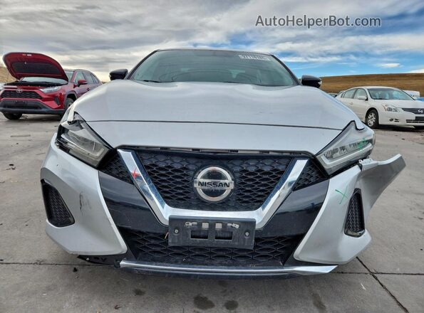 1N4AA6AV7KC375616 2019 NISSAN MAXIMA Silver Вид спереду