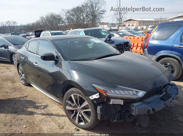1N4AA6BV6LC365465 2020 NISSAN MAXIMA Black Սալոնի հետևի տեսք