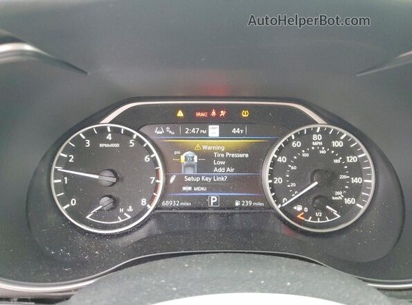 1N4AA6DV2LC383720 2020 NISSAN MAXIMA SL Silver 