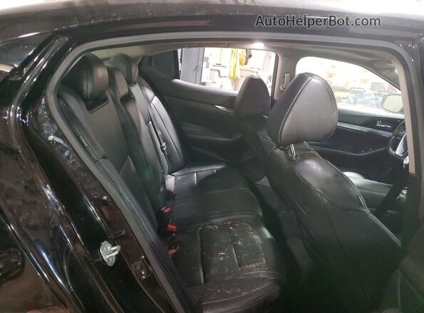 1N4AA6DV8LC371202 2020 NISSAN MAXIMA SL Black Вид задніх сидінь
