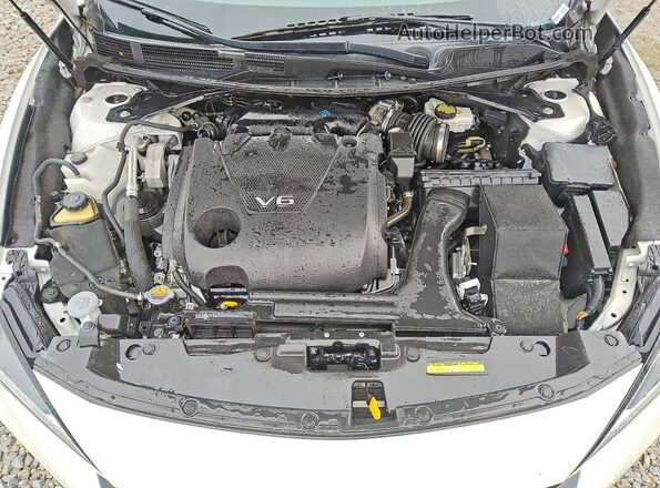 1N4AA6EV0LC374643 2020 NISSAN MAXIMA SR White უკანა სალონის ხედი