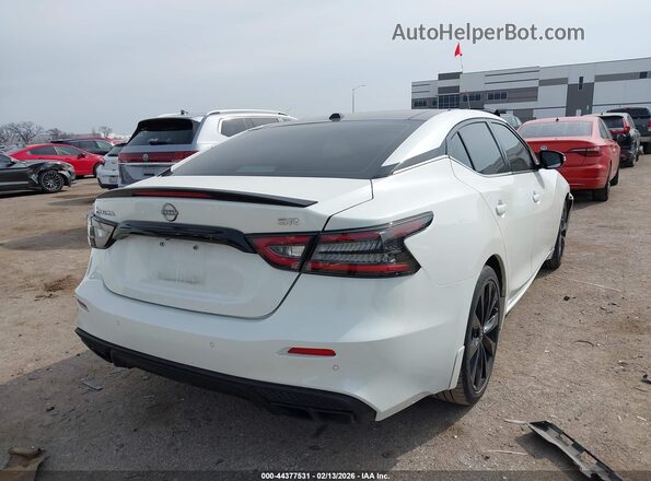 1N4AA6EV2PC508185 2023 NISSAN MAXIMA SR White Rear right