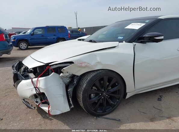 1N4AA6EV2PC508185 2023 NISSAN MAXIMA SR White Front view