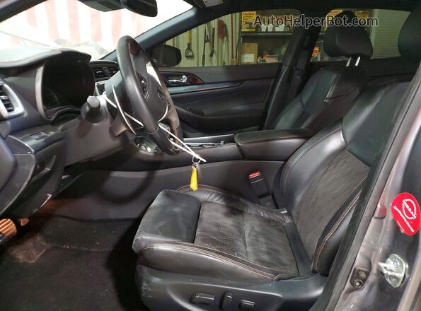 1N4AA6EV3MC505307 2021 NISSAN MAXIMA SR Серый Вид салона спереди