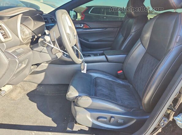 1N4AA6EV4LC382745 2020 NISSAN MAXIMA SR Black Front interior view
