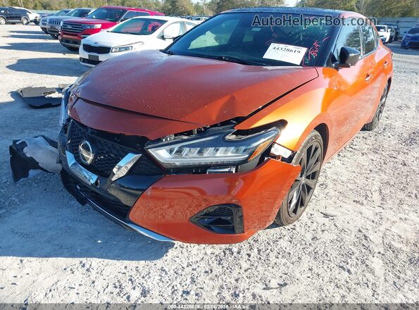 1N4AA6EV9LC374592 2020 NISSAN MAXIMA SR Orange 