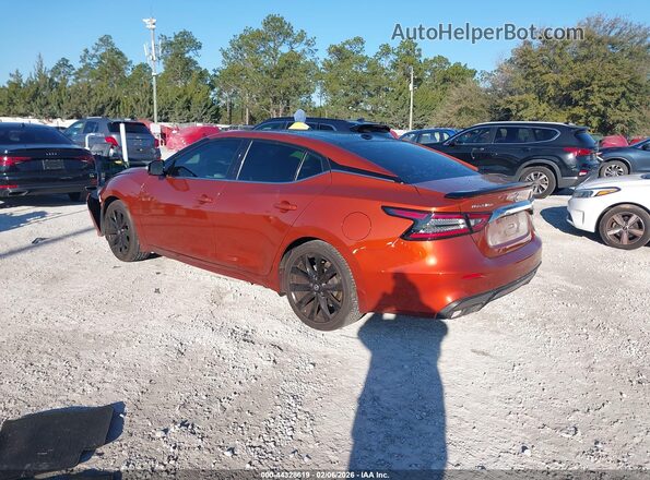 1N4AA6EV9LC374592 2020 NISSAN MAXIMA SR Orange 