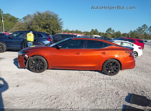 1N4AA6EV9LC374592 2020 NISSAN MAXIMA SR Orange 