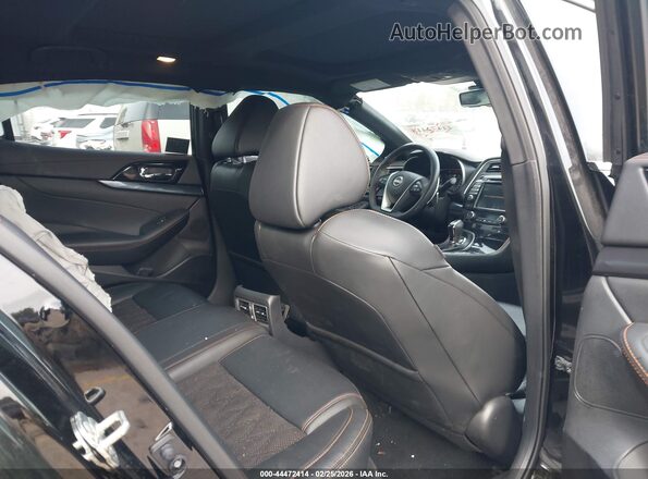 1N4AA6EV9PC501704 2023 NISSAN MAXIMA SR Black Widok naklejki z numerem VIN