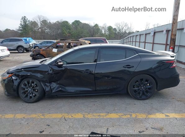 1N4AA6EV9PC501704 2023 NISSAN MAXIMA SR Black Widok wnętrza 360 stopni
