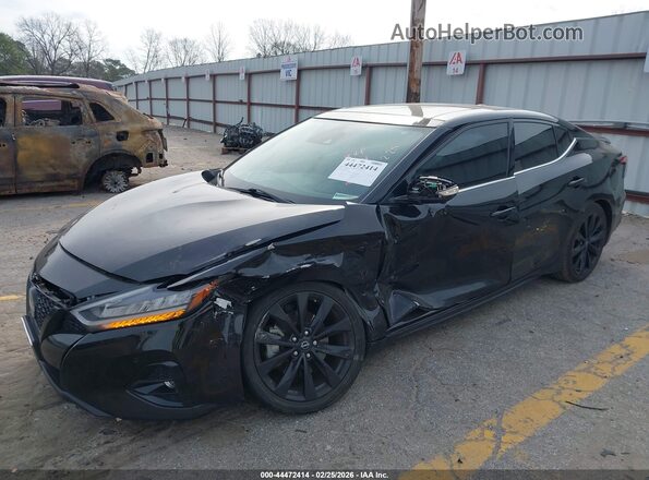 1N4AA6EV9PC501704 2023 NISSAN MAXIMA SR Black Widok z przodu