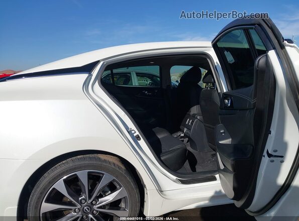 1N4AA6FV1PC505843 2023 NISSAN MAXIMA PLATINUM Белый Вид наклейки с VIN-кодом