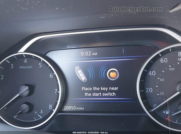 1N4AA6FV1PC505843 2023 NISSAN MAXIMA PLATINUM Белый Вид задних сидений