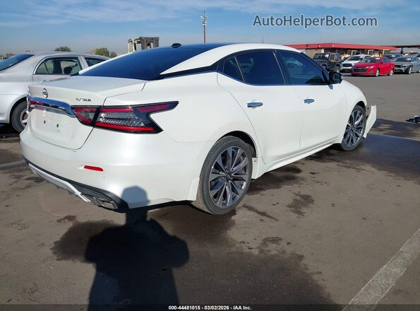 1N4AA6FV1PC505843 2023 NISSAN MAXIMA PLATINUM Белый Задняя правая четверть