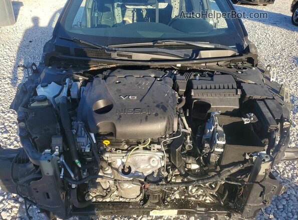 1N4AA6FV2MC506382 2021 NISSAN MAXIMA PLATINUM Черный Вид задней части салона