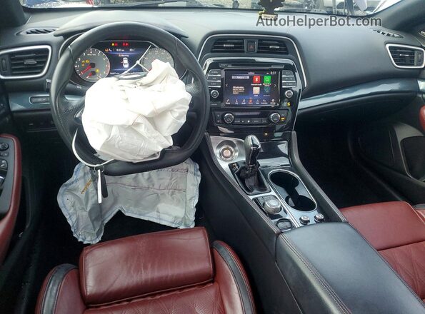 1N4AA6FV3MC511476 2021 NISSAN MAXIMA PLATINUM Gray Dashboard view
