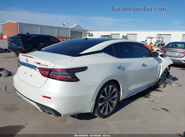 1N4AA6FV4PC511068 2023 NISSAN MAXIMA PLATINUM White უკანა მარჯვენა