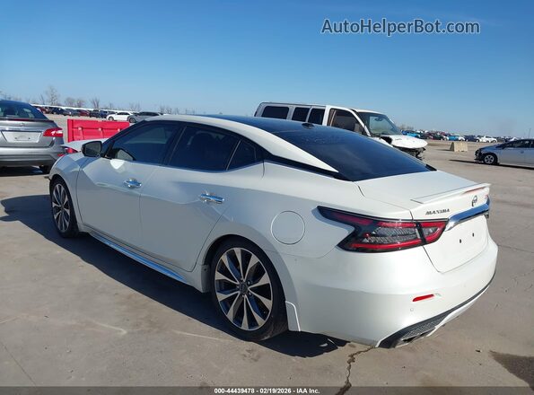 1N4AA6FV4PC511068 2023 NISSAN MAXIMA PLATINUM White უკანა მარცხენა