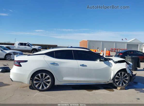 1N4AA6FV4PC511068 2023 NISSAN MAXIMA PLATINUM White სალონის 360-გრადუსიანი ხედი
